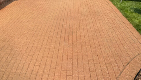 Patio with pavers